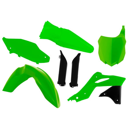 Plastic Kit Rtech Front &Rear Fenders Sidepanels& Radiator Shrouds& Front Numberplate Kawasakikx250f | Formula