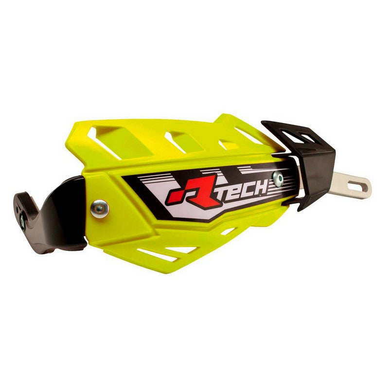 Handguards Rtech Universal Off Road Flx With Aluminium Bar Flo Yellow | Formula