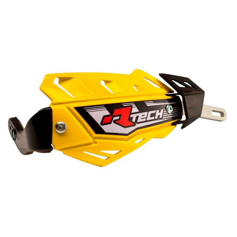 Handguards Rtech Universal Off Road Flx With Aluminium Bar Yellow | Formula