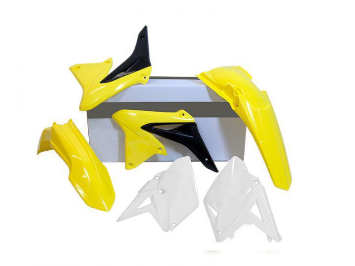 Rtech Plastics Kit Suzuki Rmx450 10-19 Yellow/Black | Formula