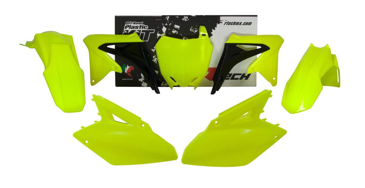 Plastics Kit Rtech Front &Rear Fenders Sidepanels &Radiator Shrouds &Front Numberplate Suzuki Rmz450 | Formula