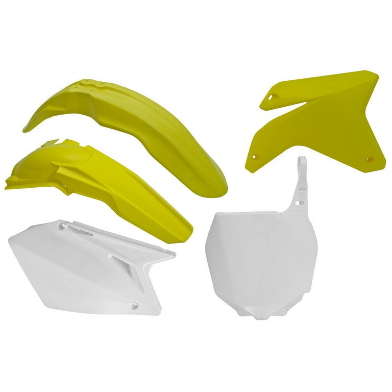Plastic Kit Rtech Front & Rear Fenders Sidepanels & Radiator Shrouds & Front Numberplate Rmz450 | Formula