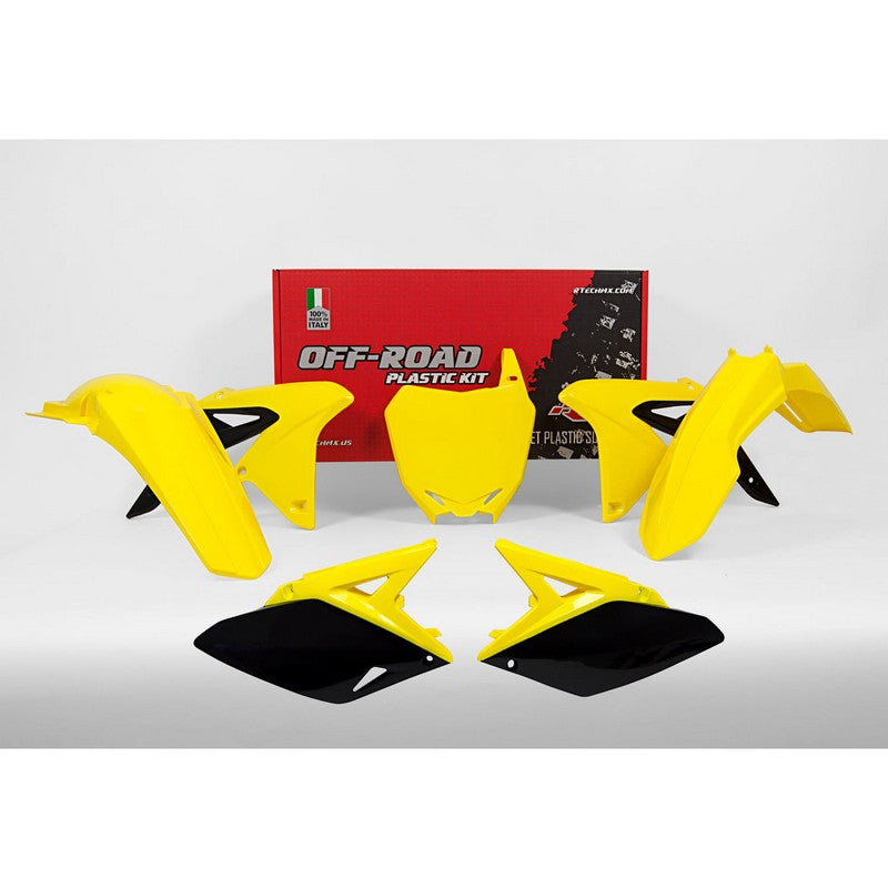Plastics Kit Rtech Front &Rear Fenders Sidepanels &Radiator Shrouds &Front Numberplate Rmz250 10-18 | Formula