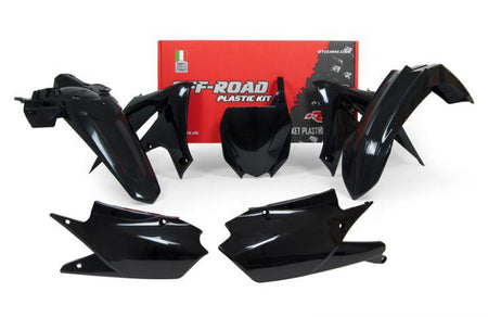Plastic Kit Rtech Yamaha Yz450f 18-21 Yz250f Yz450fx 19-21 Yz250fx 20-21 Black | Formula