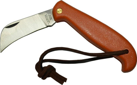 Ibberson Pocket Knife Gardener Stainless Blade Orange Handle | Hobeca