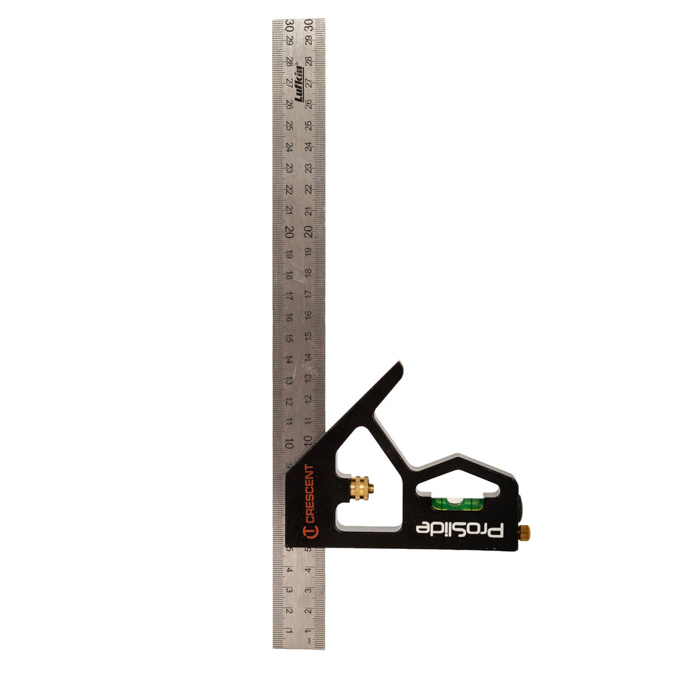 Crescent 300mm Aluminium Proslide Combination Square | Accent Tools