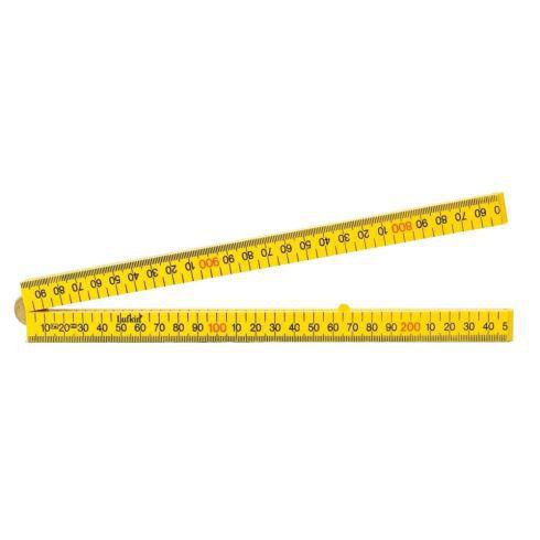 Crescent 1m Square Edge Folding Rule