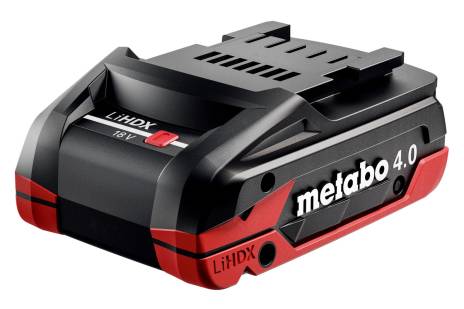 Metabo 18V LIHDX Battery Pack 4.0Ah