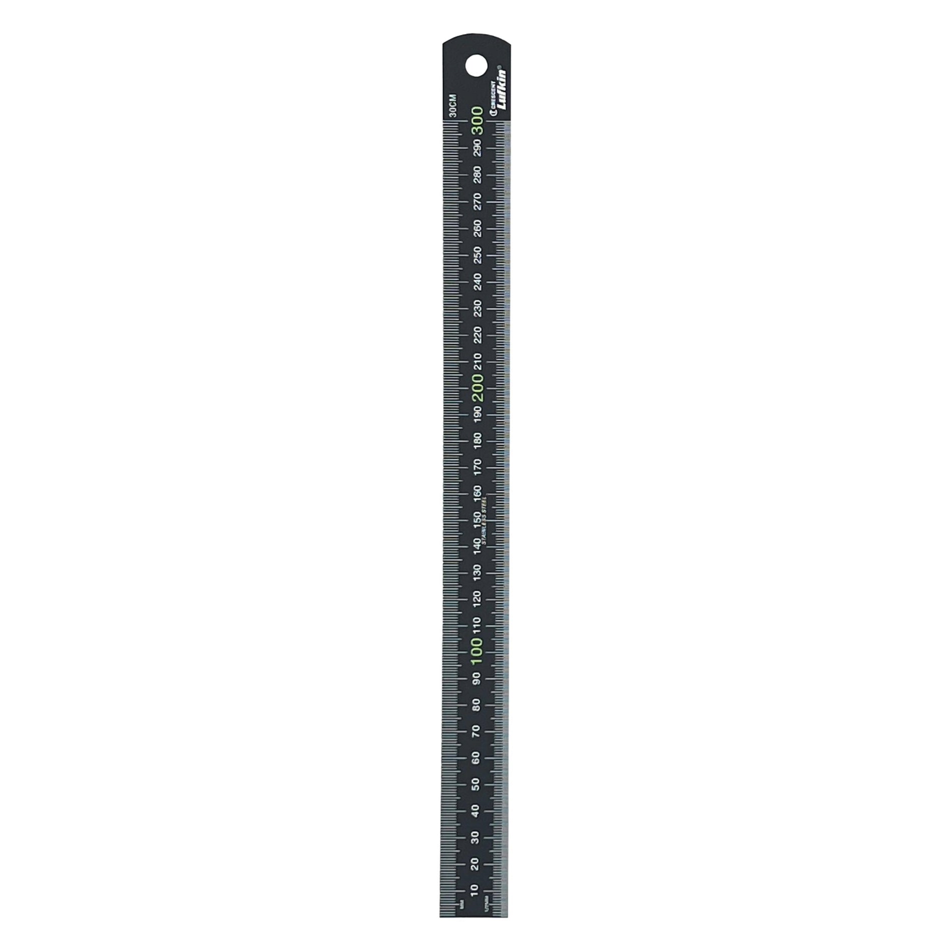 Crescent 300mm Nite Eye Stainless Steel Ruler | Accent Tools