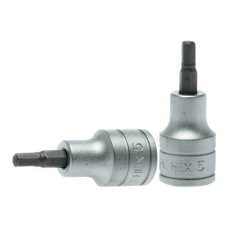 Teng 1/2 inch drive hex bit socket 5 mm