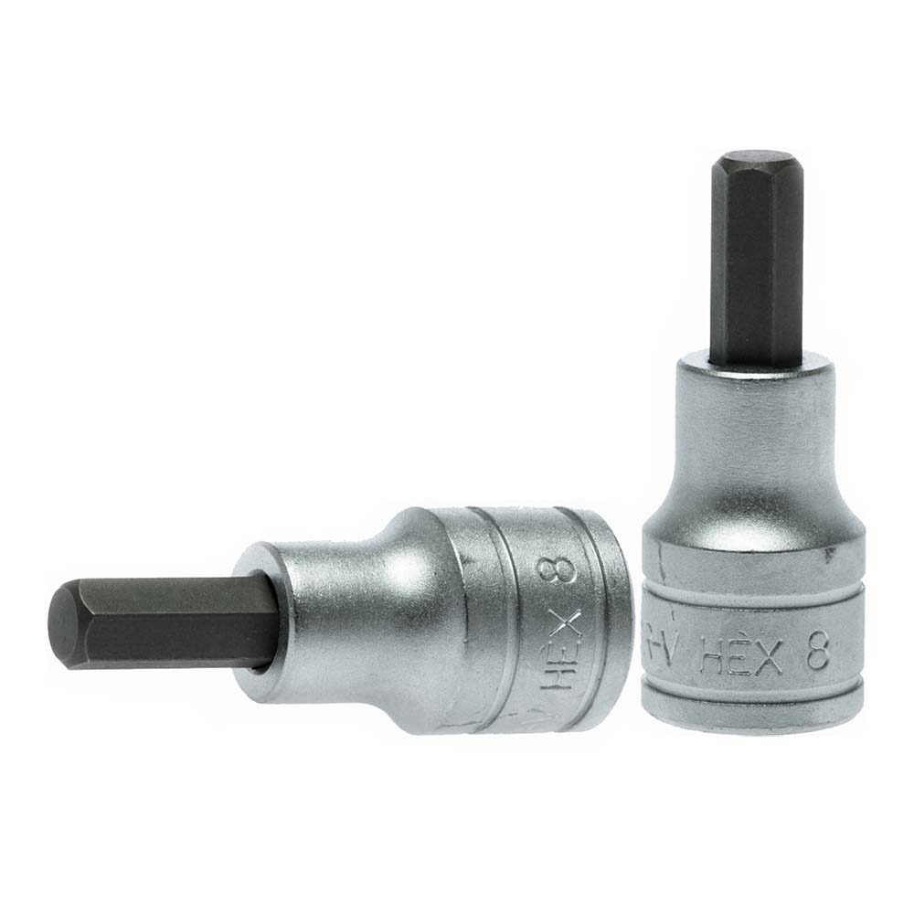 Teng 1/2 inch drive hex bit socket 8 mm