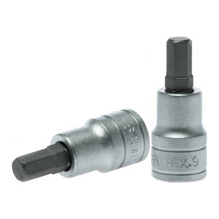 Teng 1/2 inch drive hex bit socket 9 mm