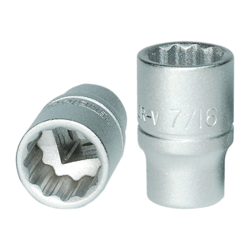 Teng 1/4in Dr. Socket 7/16in 12pt | ISL
