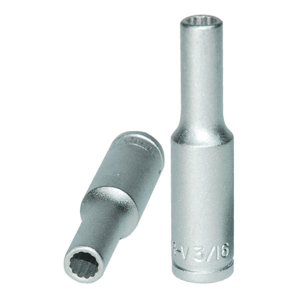 Teng 1/4in Dr. Deep Socket 3/16in 12pt | ISL