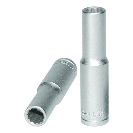 Teng 1/4in Dr. Deep Socket 1/4in 12pt | ISL