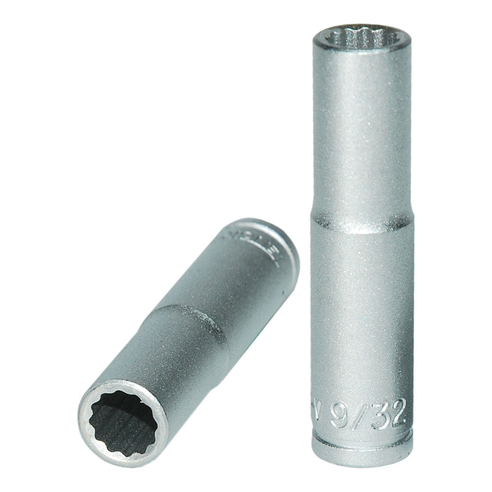 Teng 1/4in Dr. Deep Socket 9/32in 12pt | ISL
