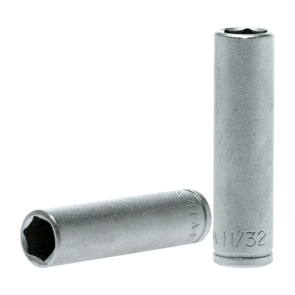 Teng 1/4in Dr. Deep Socket 11/32in | ISL