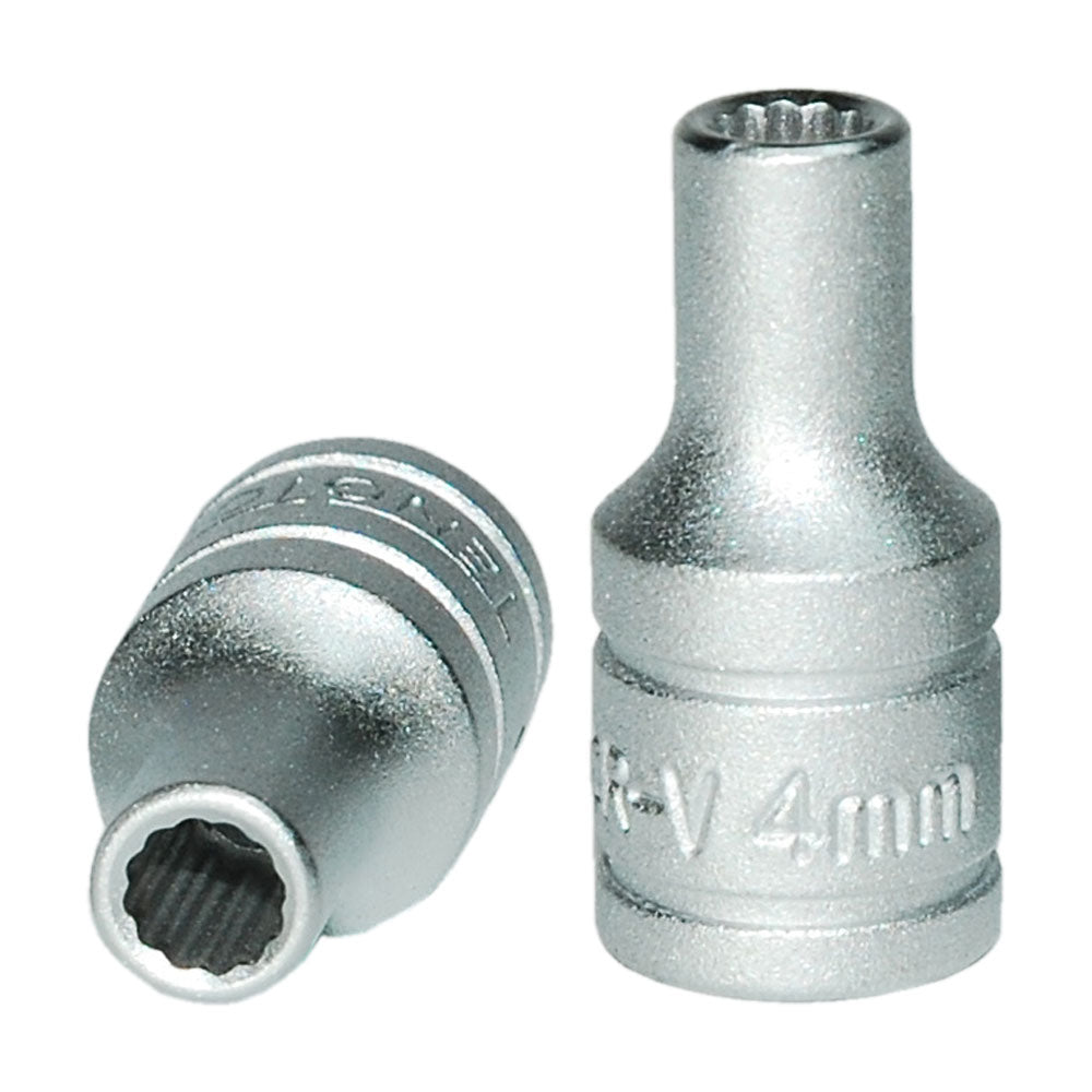 Teng 1/4in Dr. Socket 4mm 12pt | ISL
