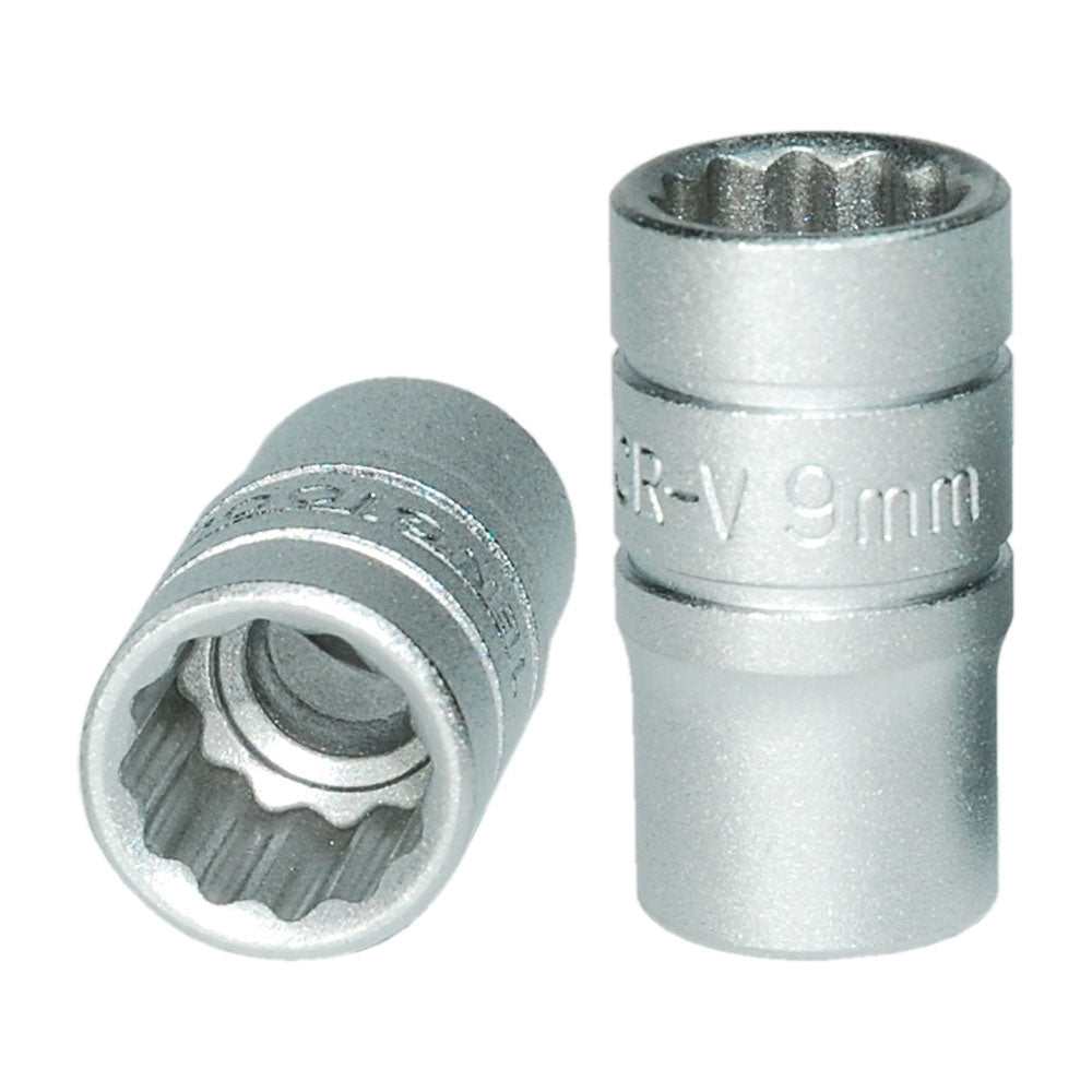 Teng 1/4in Dr. Socket 9mm 12pt | ISL
