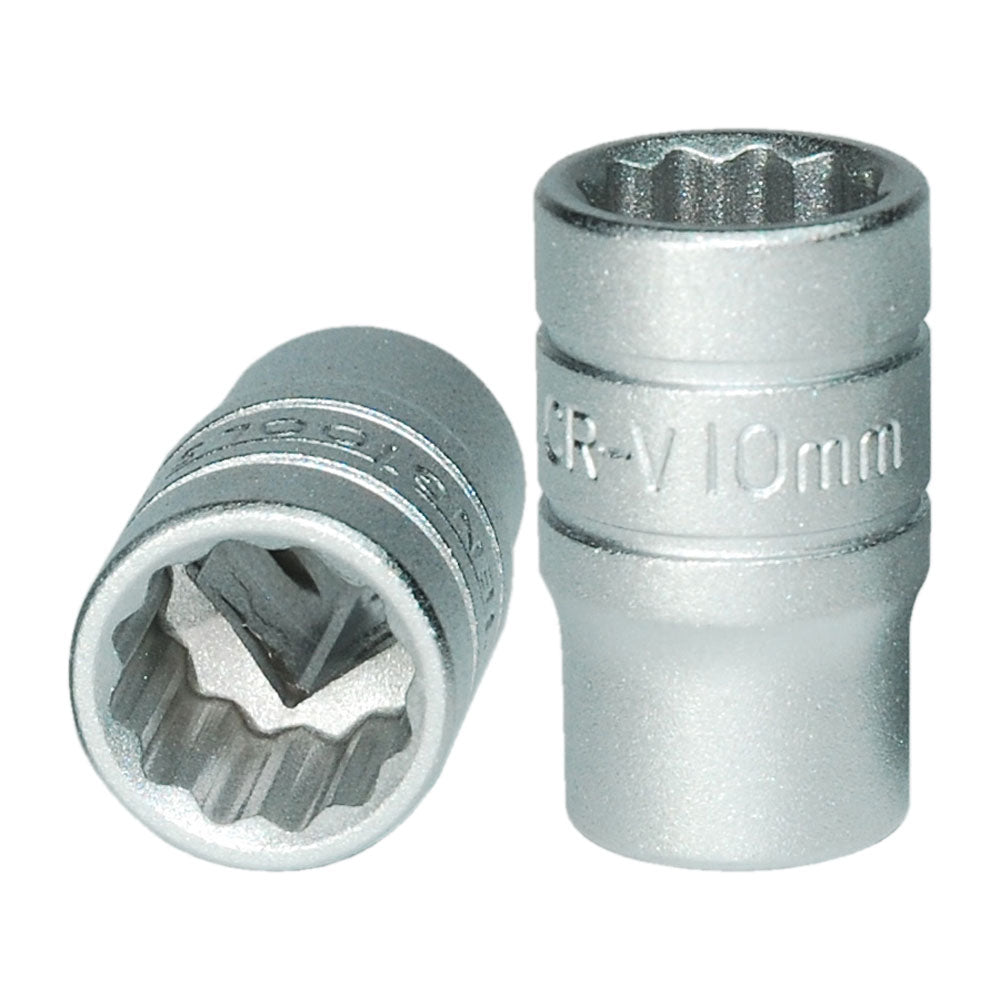 Teng 1/4in Dr. Socket 10mm 12pt | ISL