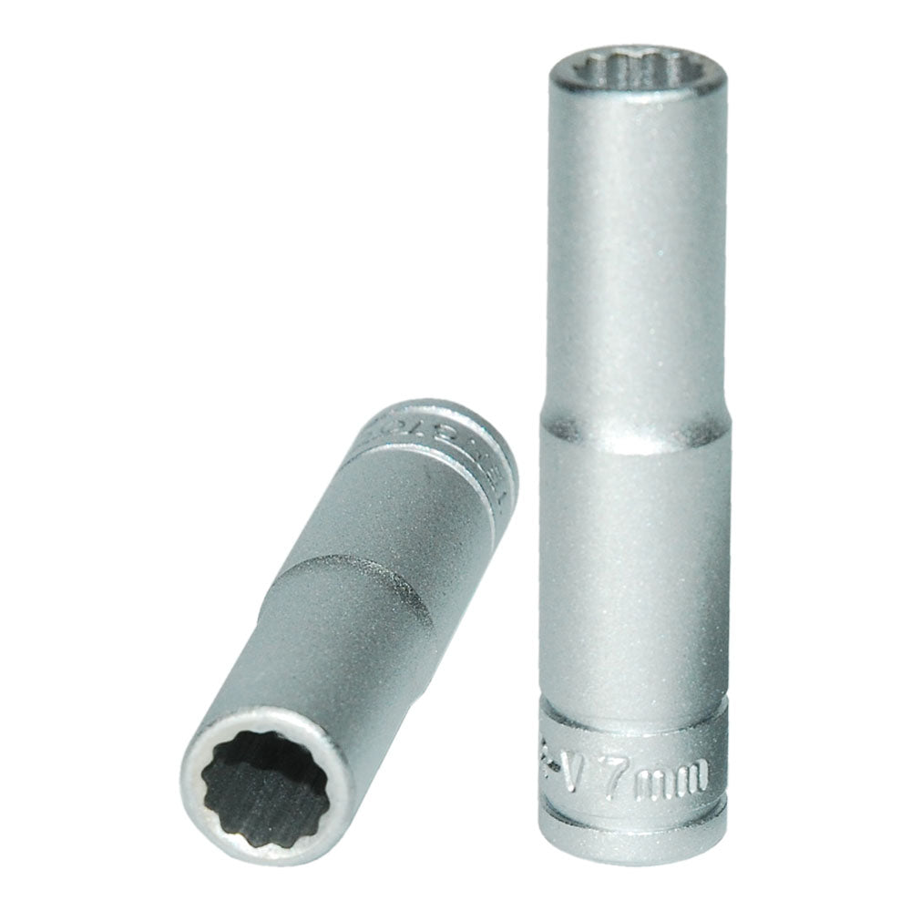 Teng 1/4in Dr. Deep Socket 7mm 12pt | ISL