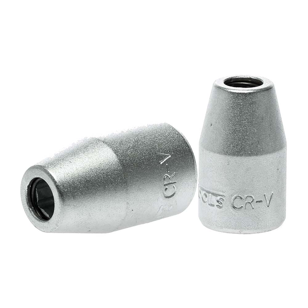 Teng 3/8 inch drive coupler adaptor for 1/4 inch hex bits, chrome vanadium steel