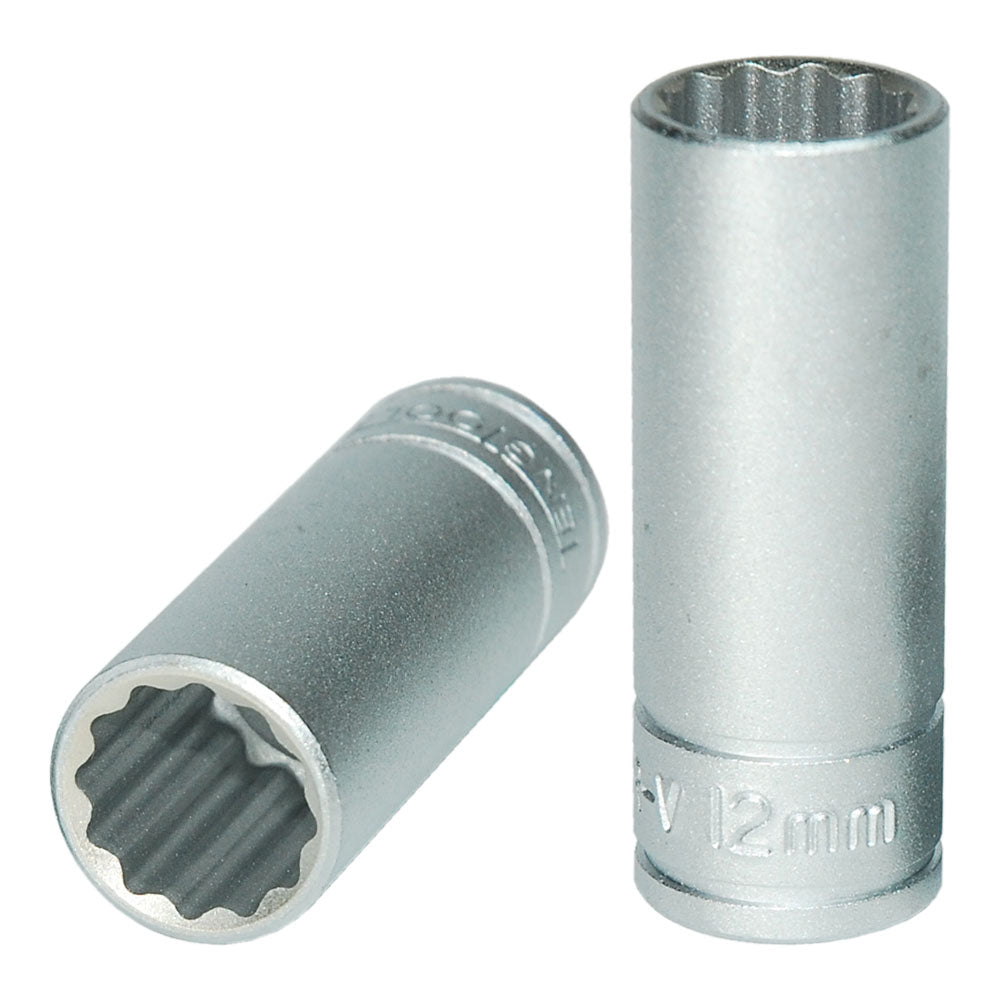 Teng 3/8 inch drive deep socket 12 mm 12-point