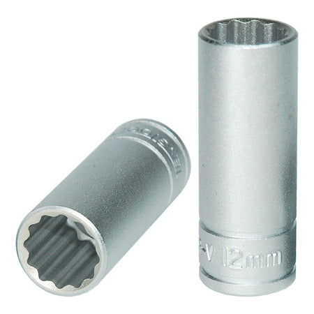 Teng 3/8 inch drive deep socket 12 mm 12-point