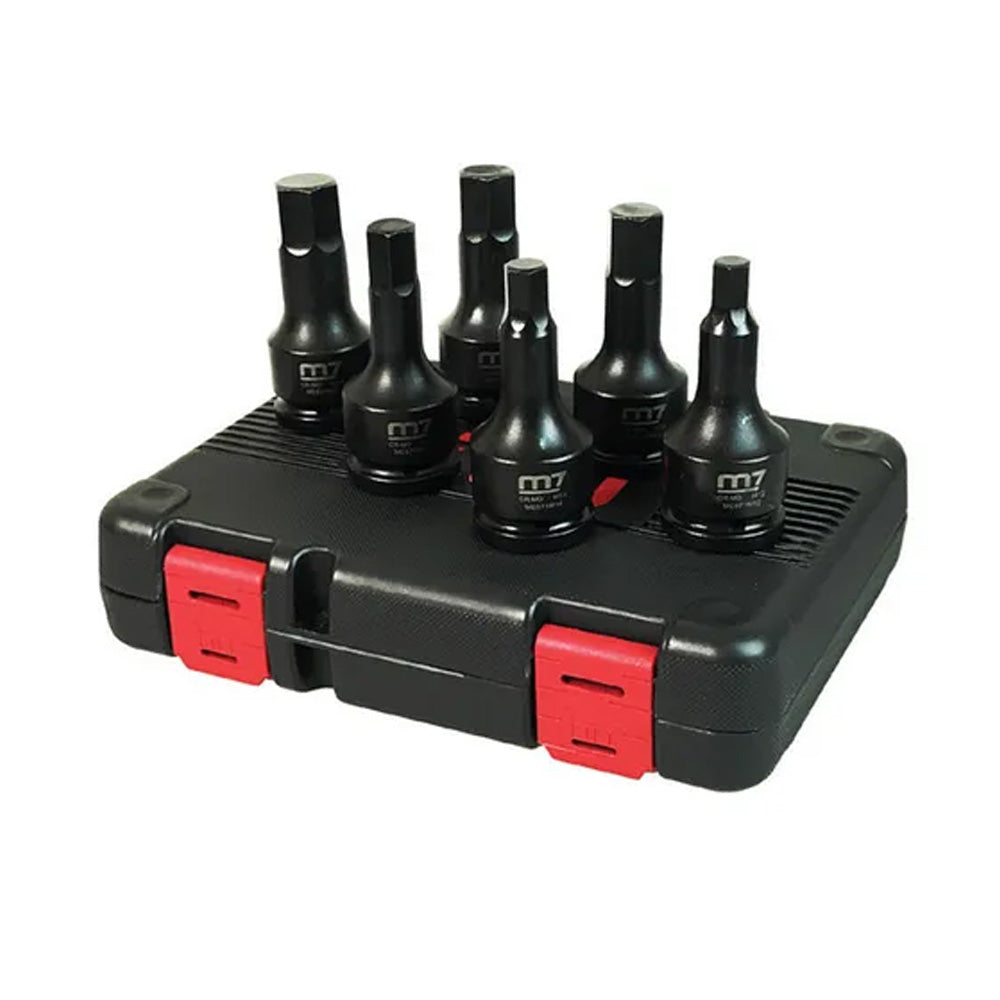 M7 In Hex Impact Socket Set 3/4in Dr. MM 6pc | ISL