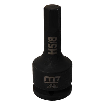 M7 impact hex socket 3/4 inch drive 5/8 inch