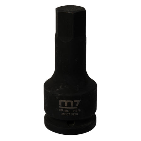 M7 impact hex socket 3/4 inch drive 7/8 inch
