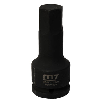 M7 impact hex socket 3/4 inch drive 15/16 inch
