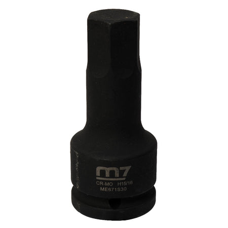 M7 impact hex socket 3/4 inch drive 15/16 inch