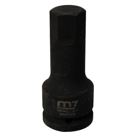 M7 impact hex socket 3/4 inch drive 1 inch