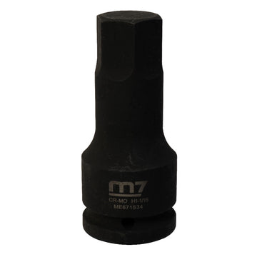 M7 impact hex socket 3/4 inch drive 1-1/16 inch