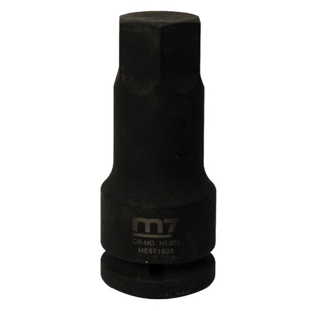M7 impact hex socket 3/4 inch drive 1-3/16 inch
