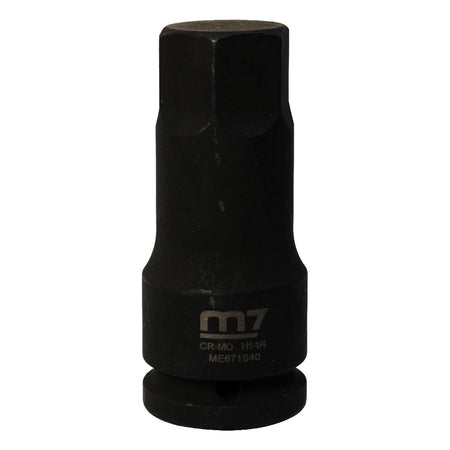 M7 impact hex socket 3/4 inch drive 1-1/4 inch