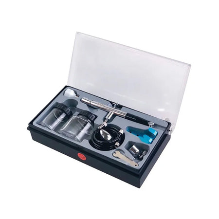 M7 Pencil Air Brush Set 9pc with nozzle, hose, paint cups and accessories