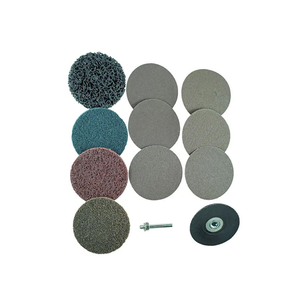 M7 3in Surface Sanding Disc Kit 12pc Blisters Pack Engineers Collective