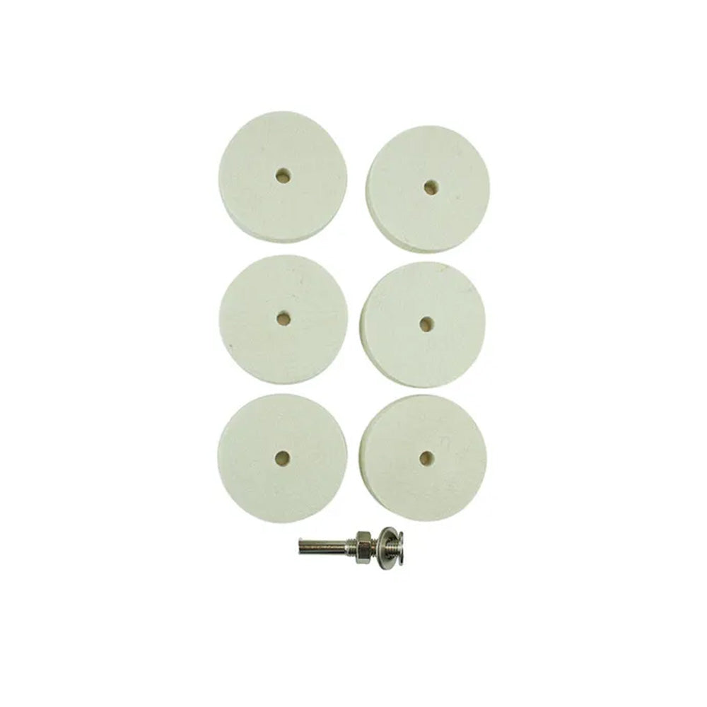 M7 2in Felt Pad Conditioning Disc Kit - Blister Pack | ISL