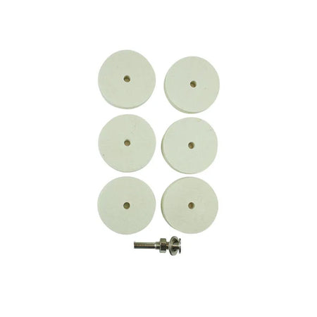 M7 2in Felt Pad Conditioning Disc Kit - Blister Pack | ISL
