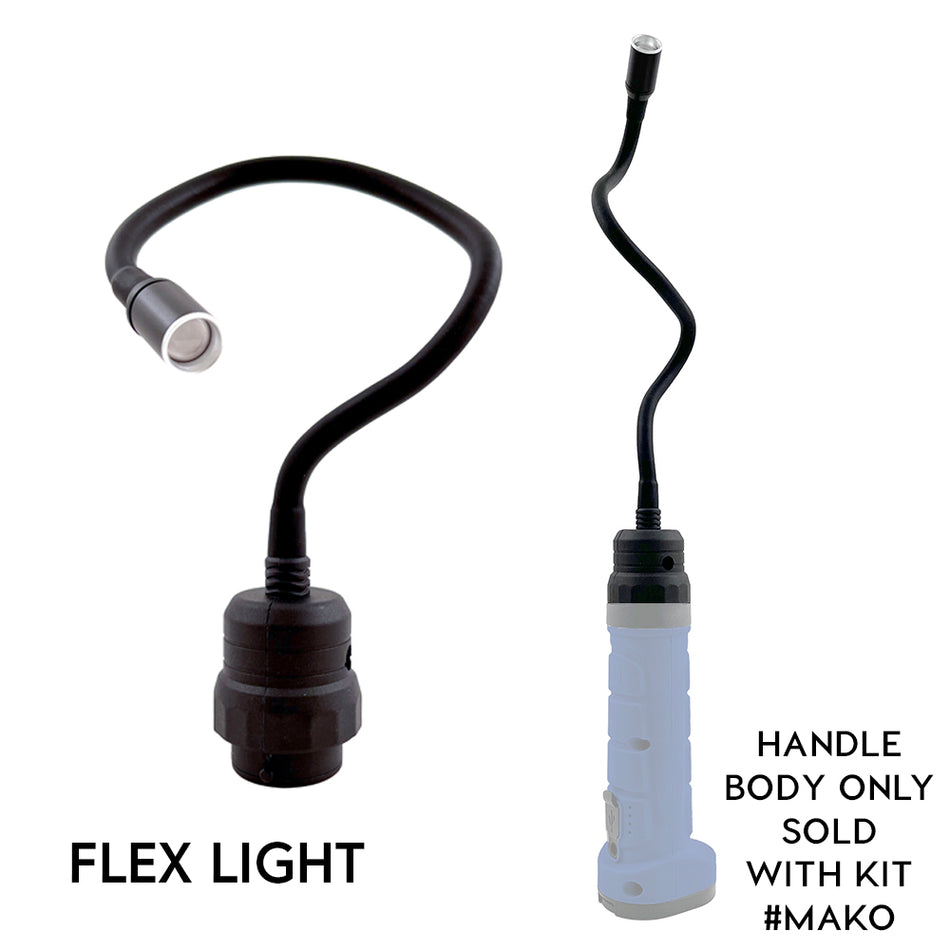 GrizzlyPRO Flex Light Attachment to suit MAKO 2-in-1 Work Light