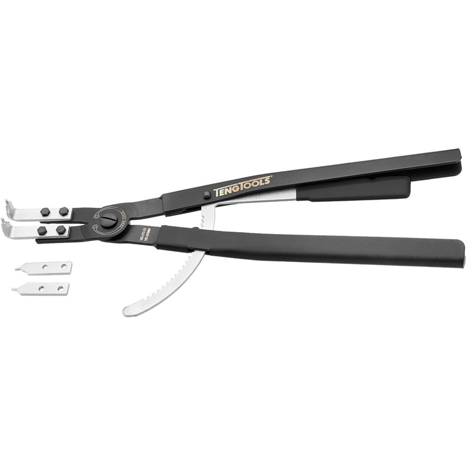 Teng 20in Straight/Bent Inner Ratcheting Circlip Plier