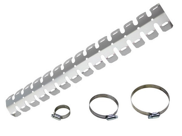 Universal Exhaust Pipe Guard Psychic Aluminium Beta Gas Gas Husqvarna Honda Kawasaki Sherco Yamaha | Formula