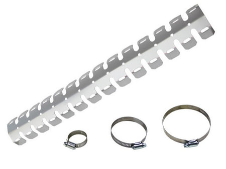 Universal Exhaust Pipe Guard Psychic Aluminium Beta Gas Gas Husqvarna Honda Kawasaki Sherco Yamaha | Formula