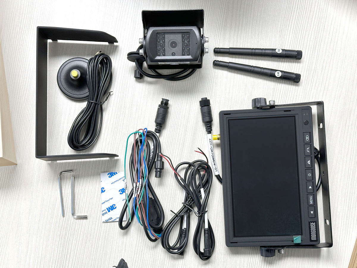 Mongoose Wireless 7" Commercial Hd Monitor + 1 Camera (For Up To 4 Cameras) | Formula