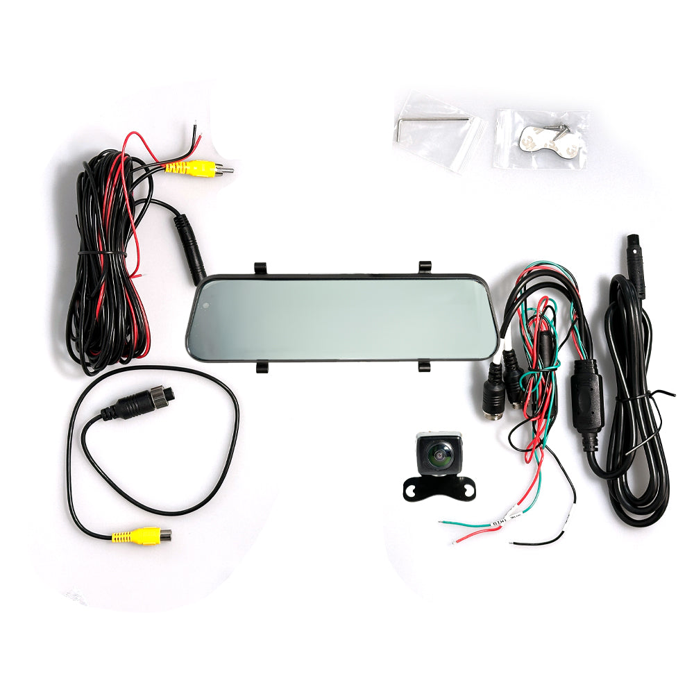Mcm9638 9.6" Full Hd Clip On Mirror Monitor And Camera Kit | Formula