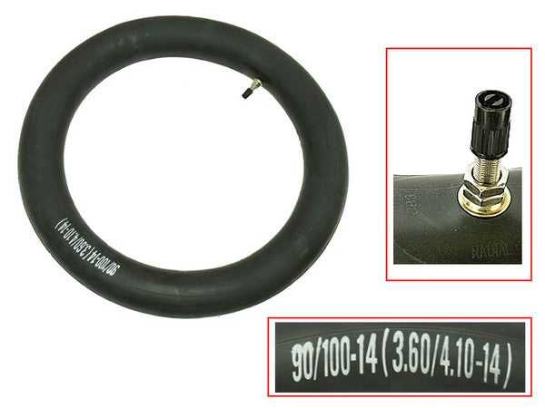 Heavy Duty Tube Tyre Tech 90/100-14 | 3.60/4.10-14 3mm Thickness | Formula
