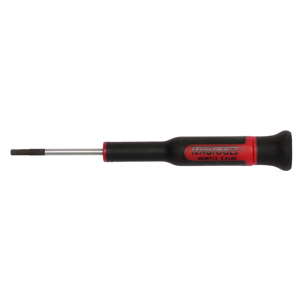 Teng MD mini screwdriver with 2.5 mm hex bit and 40 mm shaft