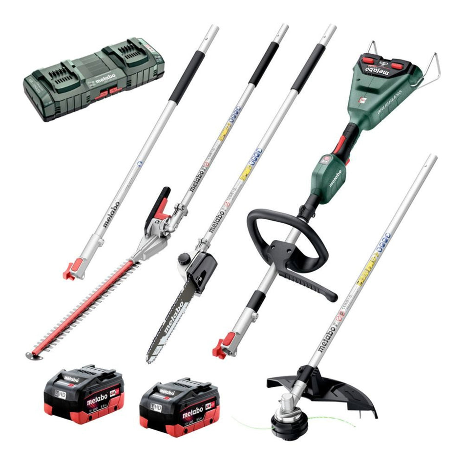 Metabo 18V Multi Function Garden Head Bundle Kit